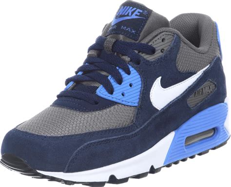 nike air max 90 youth gs schuhe grau blau|Nike Air Max 90 shoes.